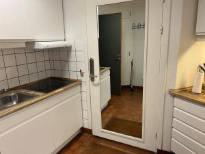 Kuchyň nebo kuchyňský kout v ubytování Hotel 9 små hjem