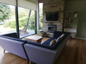Posezení v ubytování Yorkshire Dales Lodge 1 Ensuite 3 Bed