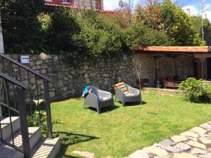 Zahrada ubytování Apartamentos El Hospital de Villahormes