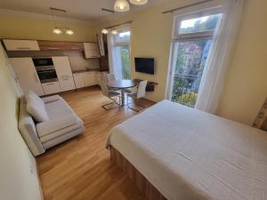 TV a/nebo společenská místnost v ubytování Apartmán Orsten