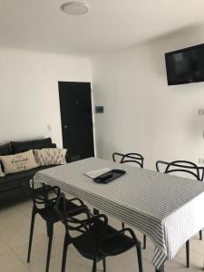 TV a/nebo společenská místnost v ubytování LA ESTACION