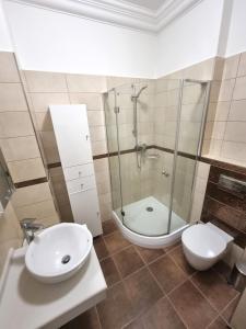Koupelna v ubytování Apartmán Orsten