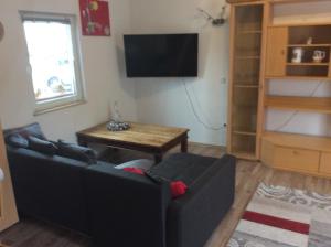 TV a/nebo společenská místnost v ubytování Bed & Breakfast Preith