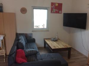 TV a/nebo společenská místnost v ubytování Bed & Breakfast Preith
