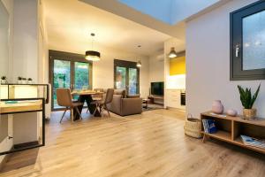 Posezení v ubytování Strefi Hill Suites