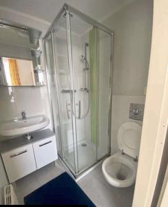 Łazienka w obiekcie Waldrestaurant VIDA