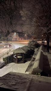 Obiekt Waldrestaurant VIDA zimą