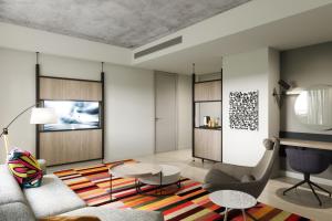 Coin salon dans l'établissement Aloft Muscat