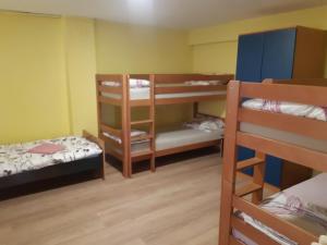 เตียงในห้องที่ Apartman Novi Sad - Apartment Novi Sad