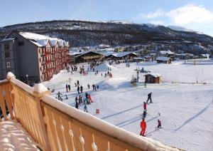 Lägenheter Hamrafjället Iskuben зимой
