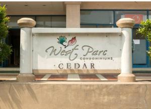 Certifikát, hodnocení, plakát nebo jiný dokument vystavený v ubytování WestParc Cedar Alabang