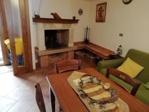 Posezení v ubytování Casa in splendida riserva naturale