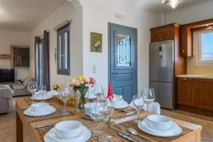 Posezení v ubytování Villa Apostolis