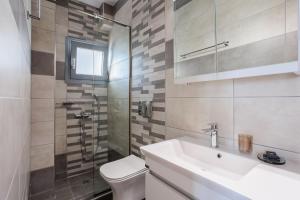 Kúpeľňa v ubytovaní Georgia seaview apartments Α2
