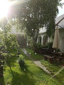 A garden outside Bozsoki Pihenő