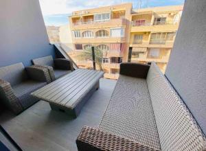 Balkón alebo terasa v ubytovaní Residencial Alegria 12 Torrevieja