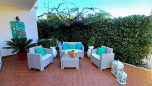 A seating area at Villa Marea
