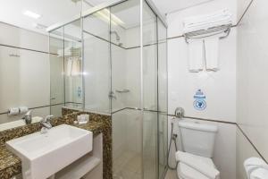 Koupelna v ubytování Aquaria Natal Hotel