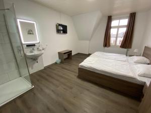 Hotel da Luca客房内的一张或多张床位