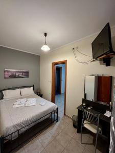 TV a/nebo společenská místnost v ubytování Pinpoint Rooms