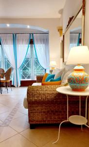 A seating area at Villa Marea