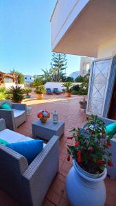 A balcony or terrace at Villa Marea