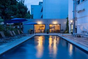 Bazén v ubytování Best Western Hotel Casa Bianca, Piscine Intérieure et Extérieure nebo v jeho okolí