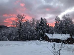 Rota Lodge om vinteren