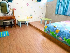 Voodi või voodid majutusasutuse Time Travelodge Homestay toas