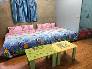 Voodi või voodid majutusasutuse Time Travelodge Homestay toas