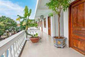 Balkón nebo terasa v ubytování Caroline Resort