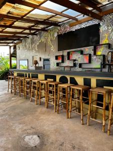 Lounge nebo bar v ubytování Ginger Sihanoukville