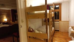 Posteľ alebo postele v izbe v ubytovaní Landhaus Bad Hopfreben