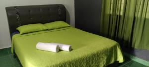 Postel nebo postele na pokoji v ubytování Durian Chalet