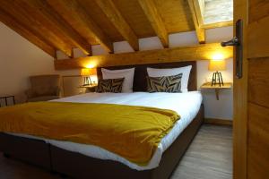Postel nebo postele na pokoji v ubytování Ferienhaus Sauerland
