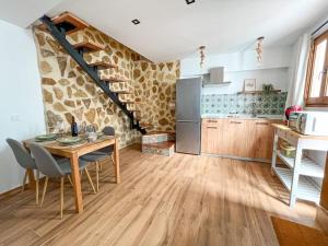Kuchyň nebo kuchyňský kout v ubytování Casa La Buganvilla