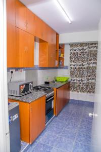 Köök või kööginurk majutusasutuses Nairobi Airport Apartments