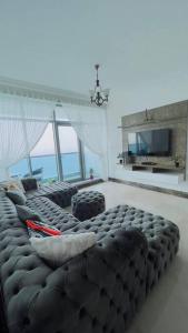 Postel nebo postele na pokoji v ubytování Luxury-Home Amazing sea view