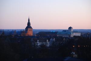Nespecifikovaný výhled na destinaci Kristianstad nebo výhled na město při pohledu z hotelu
