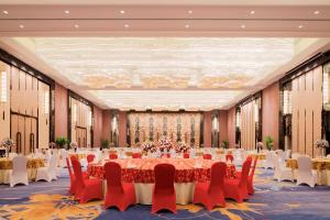 ห้องอาหารหรือที่รับประทานอาหารของ Wanda Realm Guangzhou Zengcheng