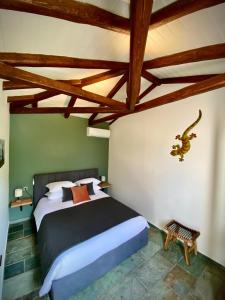 Postel nebo postele na pokoji v ubytování Villa Hylas Luxury Bed & Breakfast Kilada