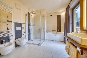 Koupelna v ubytování MOTA hotel