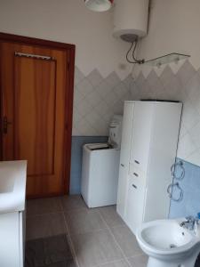 A bathroom at Casa Flavio