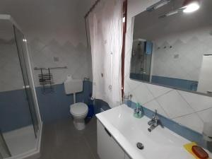 A bathroom at Casa Flavio
