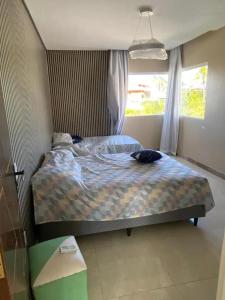Cama o camas de una habitación en Jacuipe Beach House