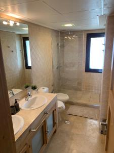 A bathroom at SEA & CASTILLO VIEW