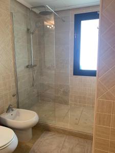 A bathroom at SEA & CASTILLO VIEW