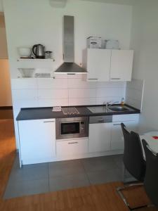 Kuchyň nebo kuchyňský kout v ubytování Apartment Nordbergstrasse
