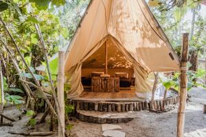 Zahrada ubytování Lote 10 Glamping