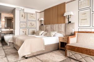 Postel nebo postele na pokoji v ubytování Bachleda Hotel Kasprowy